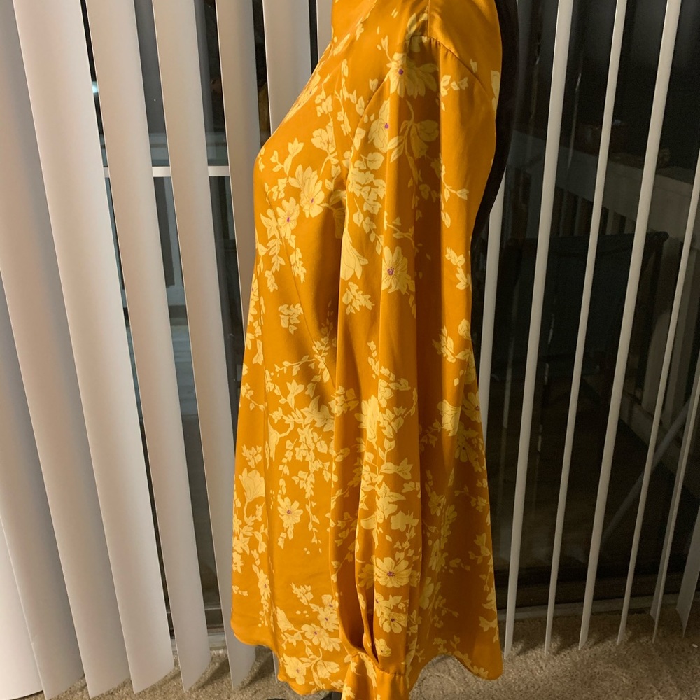 Free People Aries Printed Cutout Mini Dress - Picture 5 of 6